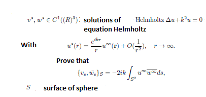 Solved U", Treci((R)*) Solutions Of Helmholtz Au +Pu=0 | Chegg.com