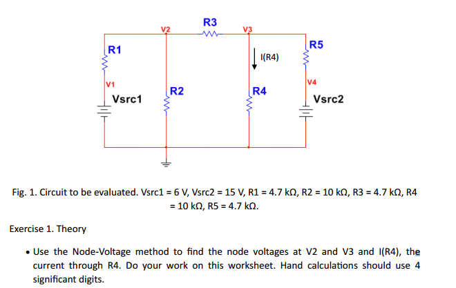 Solved Use the Node-Voltage method to find the node | Chegg.com