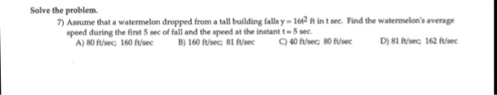 Solved Please circle the correct answer and and show your | Chegg.com