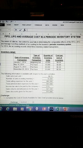 Solved FIFO, LIFO AND AVERAGE COST IN A PERIOOIC INVENTORY | Chegg.com