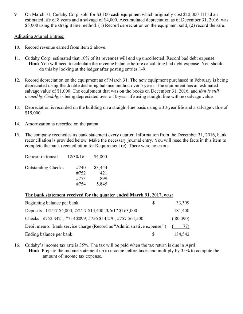 BUS ADM 201 Introduction to Financial Accounting Fall | Chegg.com