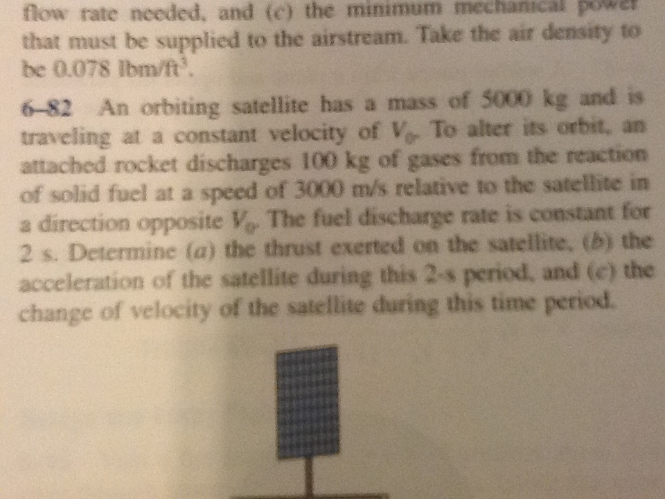 Solved An orbiting satellite has a mass of 5000 kg and is