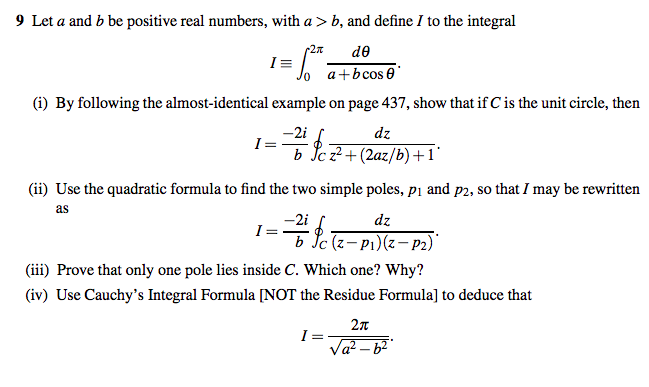 Solved 9 Let A And B Be Positive Real Numbers, With A > B, | Chegg.com