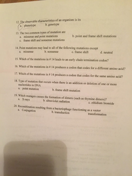 solved-the-observable-characteristics-of-an-organism-is-its-chegg