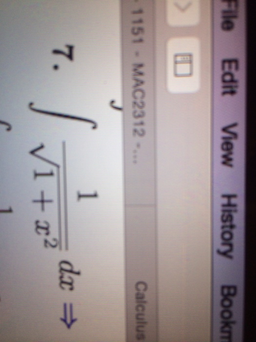 solved-7-integrate-1-root-1-x-2-dx-chegg