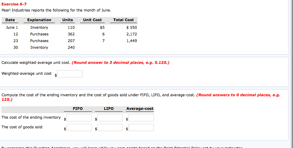 Pearl homework help business