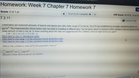 Solved Homework: Week 7 Chapter 7 Homework 7 Score: 0 Of 1 | Chegg.com