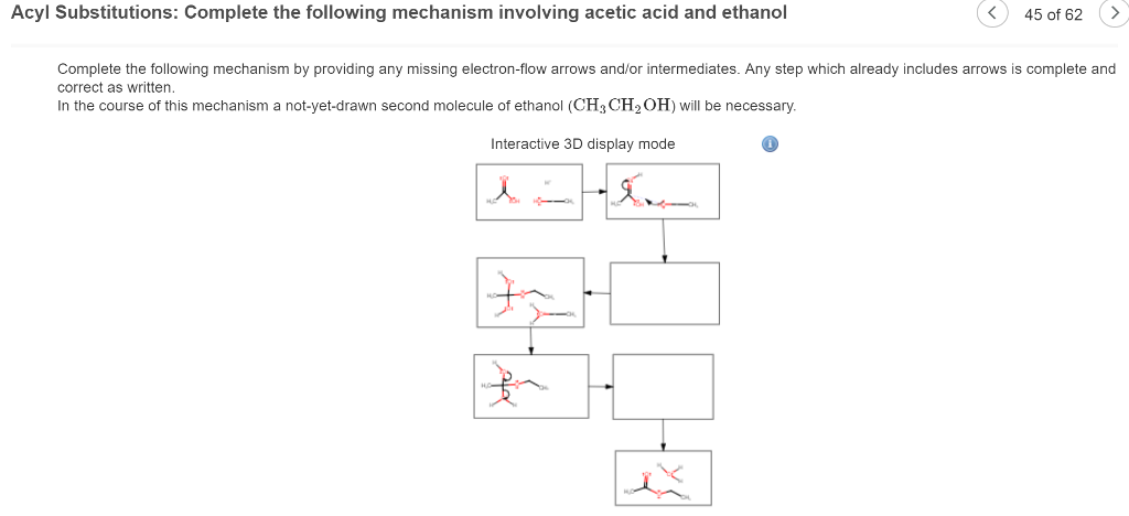 Solved Acyl Substitutions Complete The Following Mechanism Chegg Solved Acyl Substitutions Complete The Following Mechanism Chegg