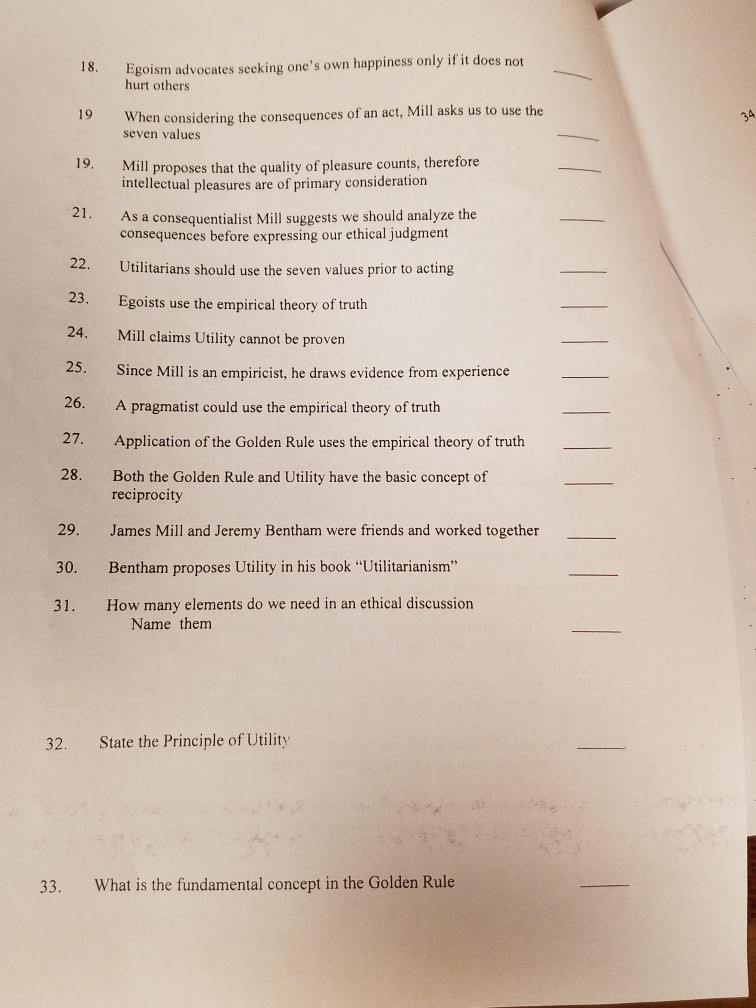 40 What Does Mill Mean By harmony Of The Whole Chegg