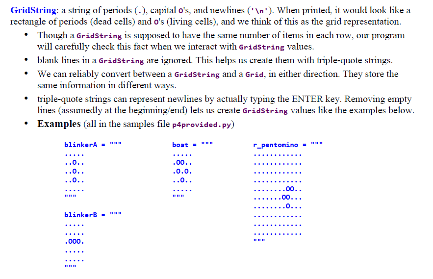 Solved First - Some Definitions We define a Grid and a | Chegg.com