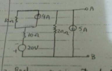 Solved 1)determine d voltage source of the fig below in | Chegg.com