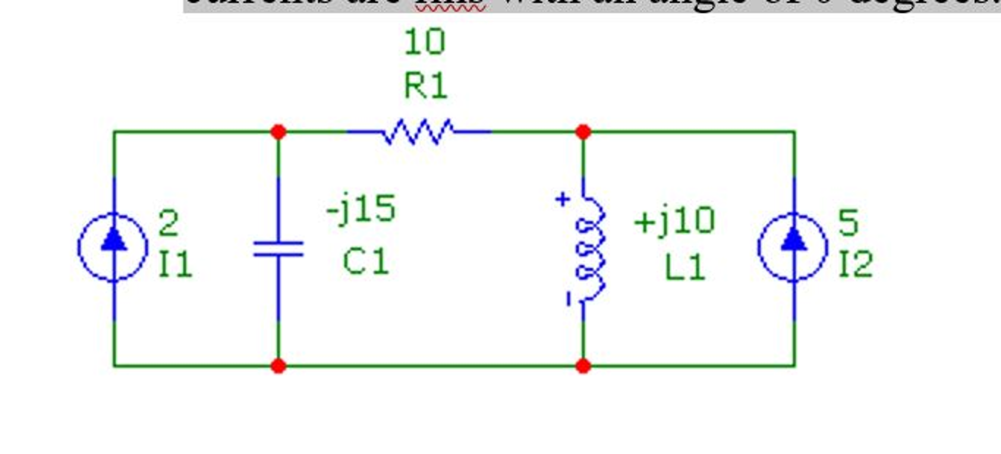 voltage across component solve elec