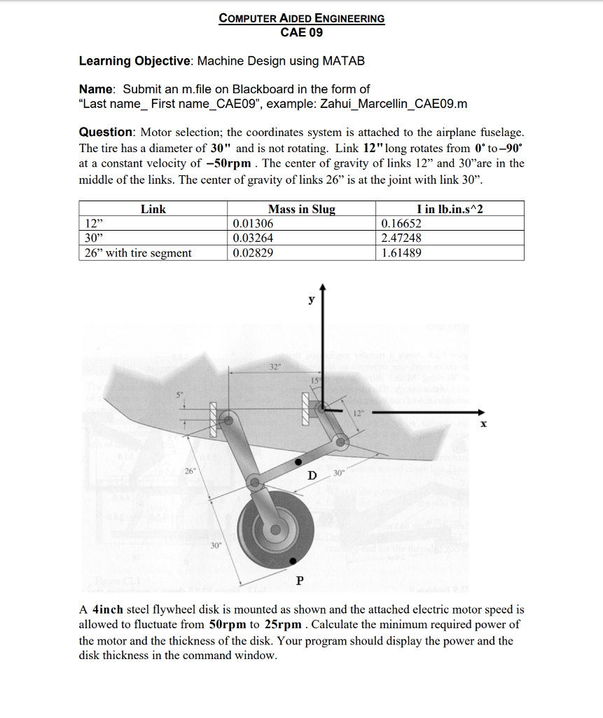 Solved COMPUTER AIDED ENGINEERING CAE 09 Learning Objective: | Chegg.com