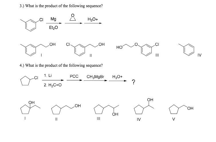 Solved What is the product of the following sequence? What | Chegg.com