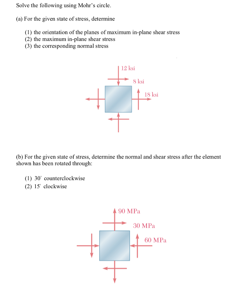 solved-solve-the-following-using-mohr-s-circle-a-for-the-chegg