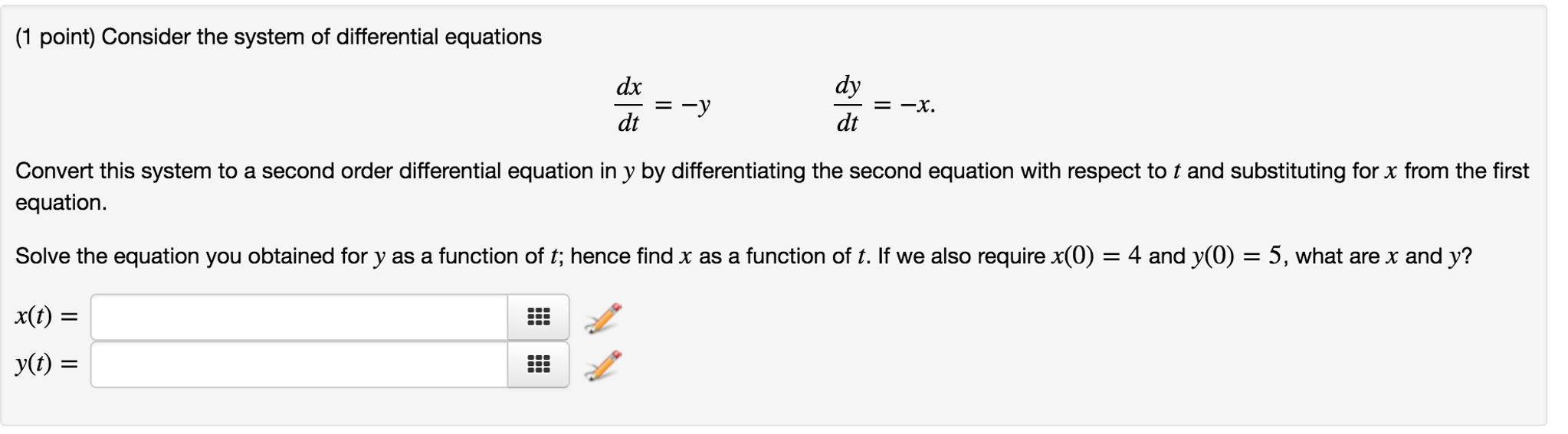 solved-consider-the-system-of-differential-equations-dx-dt-chegg