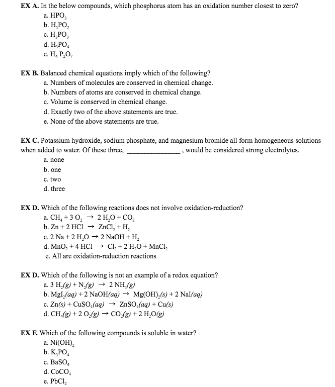 Solved EX A. In the below compounds, which phosphorus atom | Chegg.com