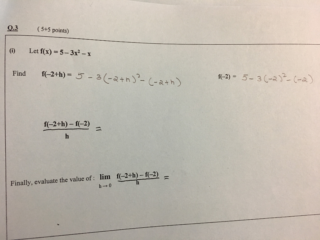 solved-let-f-x-5-3x-2-x-find-f-2-h-f-2-chegg