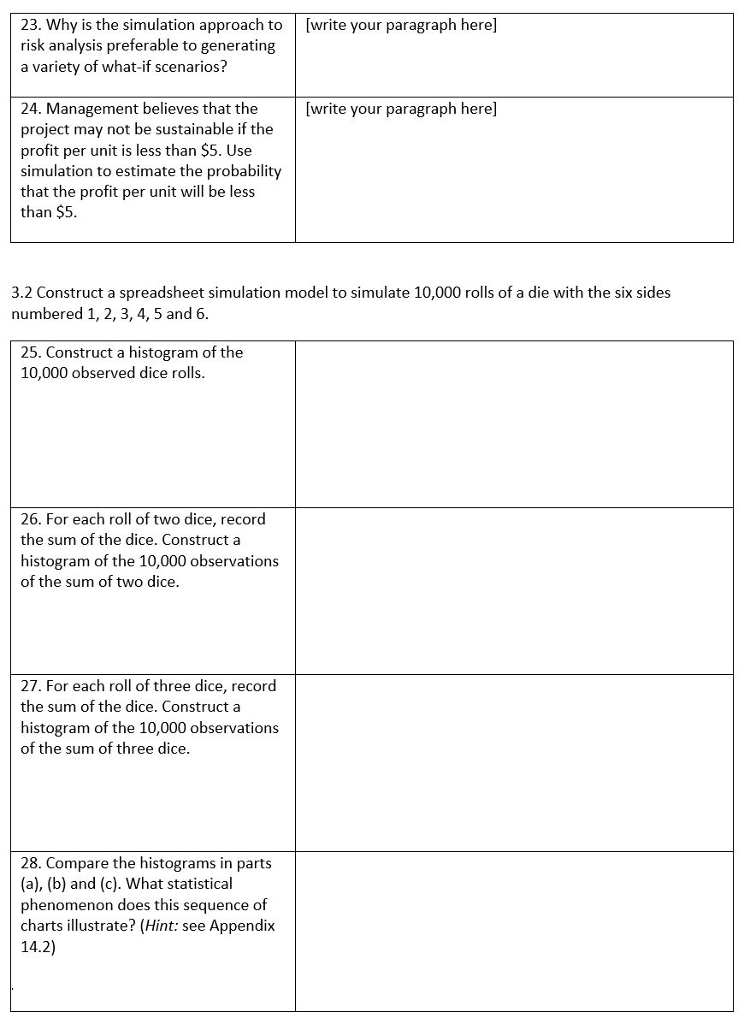 Part 3-Simulation 3.1 The management of Brinkley | Chegg.com