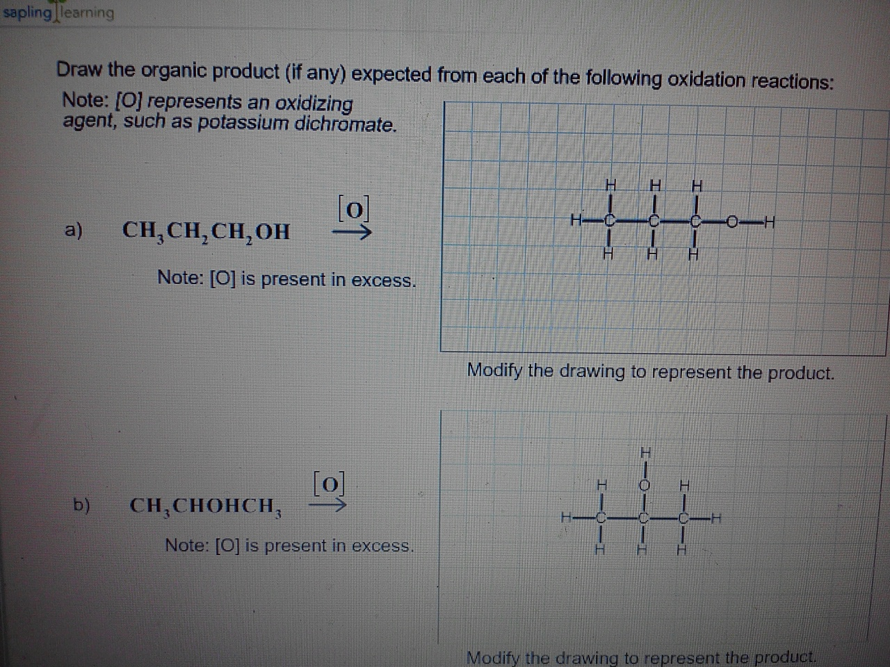 Ch3ch2ch2oh Oxidation Product