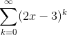 Sum 23. \Sum_{k=0}^n.