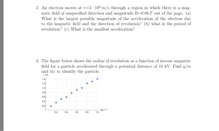 solved-an-electron-moves-at-v-3-10-6-m-s-through-a-region-chegg