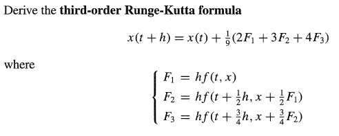 Solved Numerical Analysis-Runge-Kutta Method (Numerical | Chegg.com