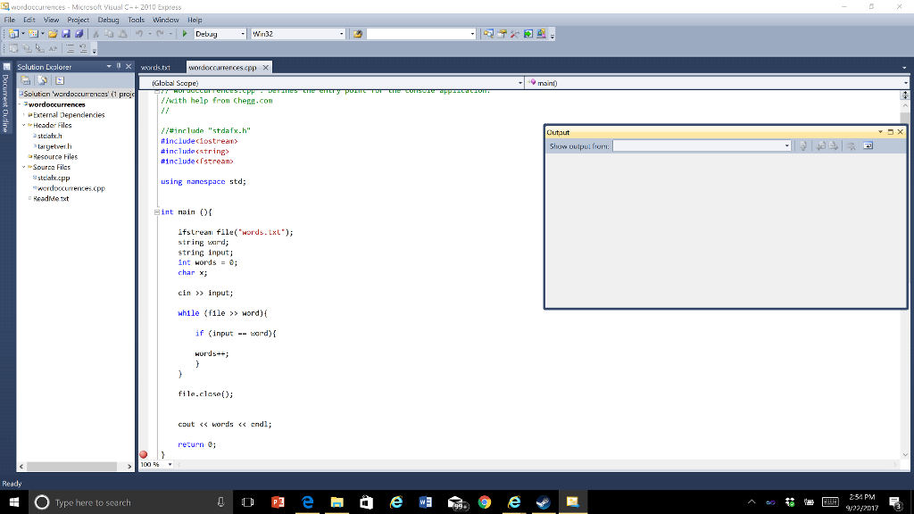 Solved This requires use of C++. Create a program that reads | Chegg.com