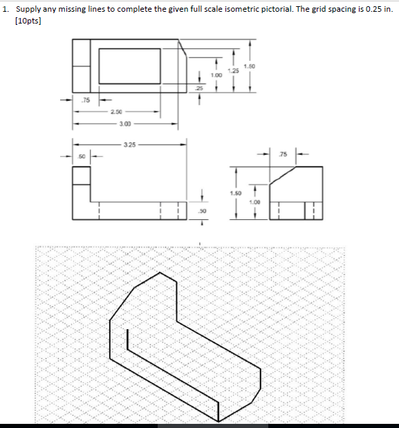 Solved Supply any missing lines to complete the given full | Chegg.com