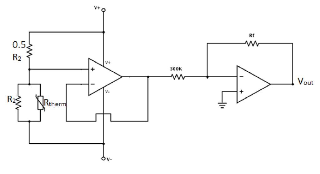 Solved (A)If you construct a temperature sensing circuit Circuit Diagram