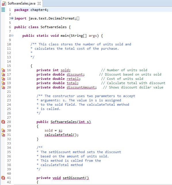 Solved I am new to java programming and the professor | Chegg.com