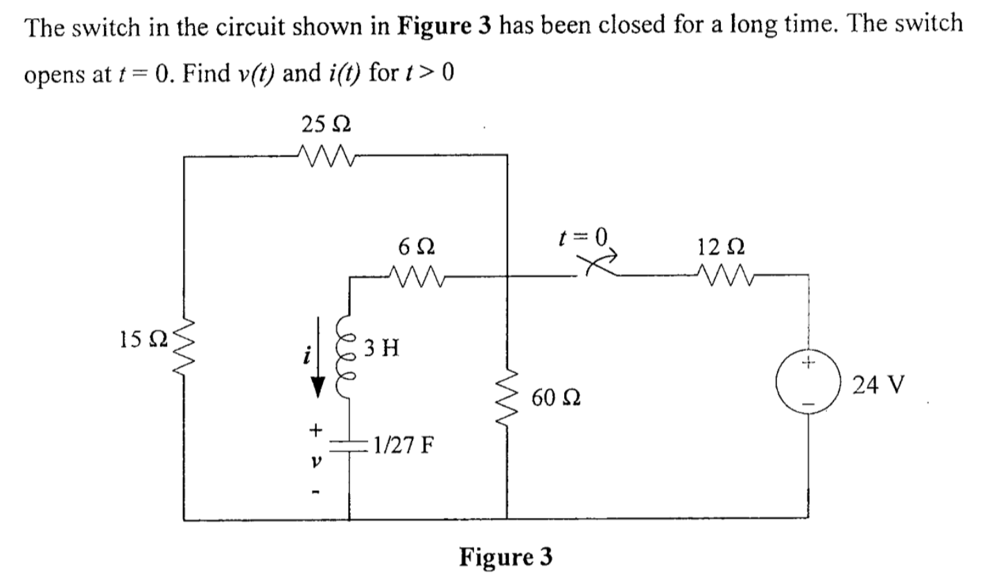 Solved ?-- This is circuit analysis II question. Need this | Chegg.com