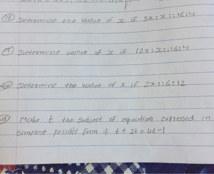 find the value of x if 3x 1 16