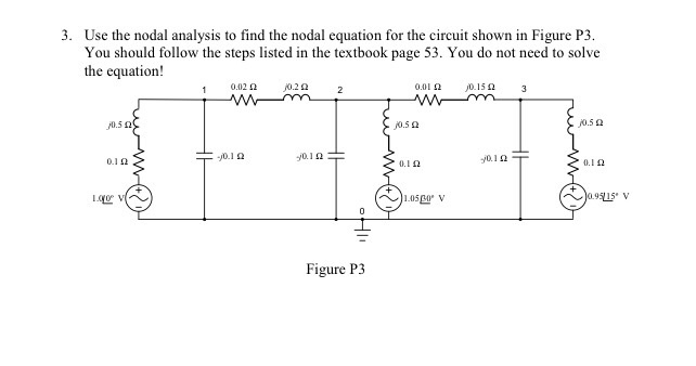 Solved Use the nodal analysis to find the nodal equation for | Chegg.com