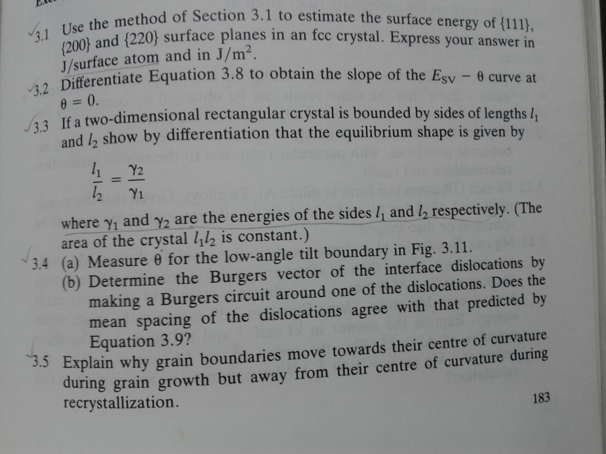 Solved Use the method of Section 3.1 to estimate the surface | Chegg.com