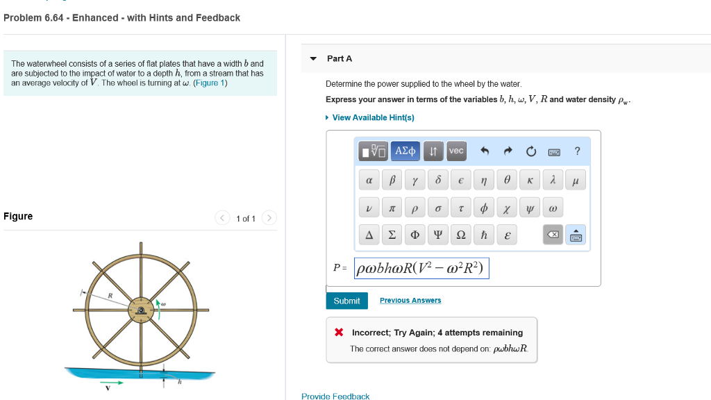 Solved Problem 6 64 Enhanced with Hints And Feedback Part A Chegg