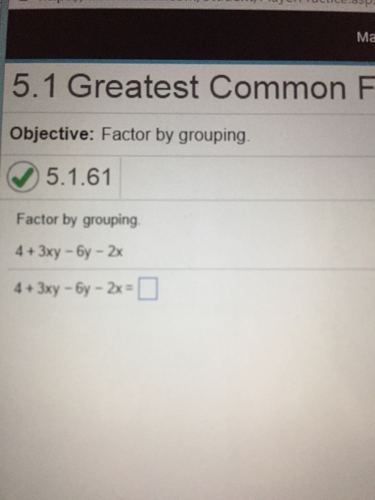 factor 6y 2 24y 18