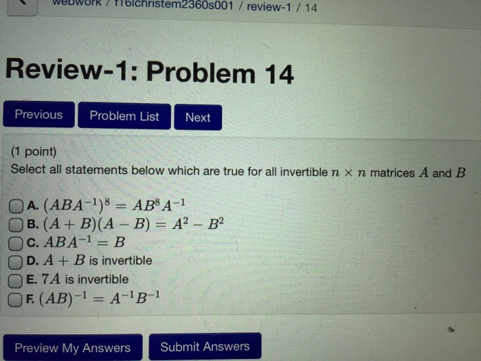 Solved Select All Statements Below Which Are True For All 