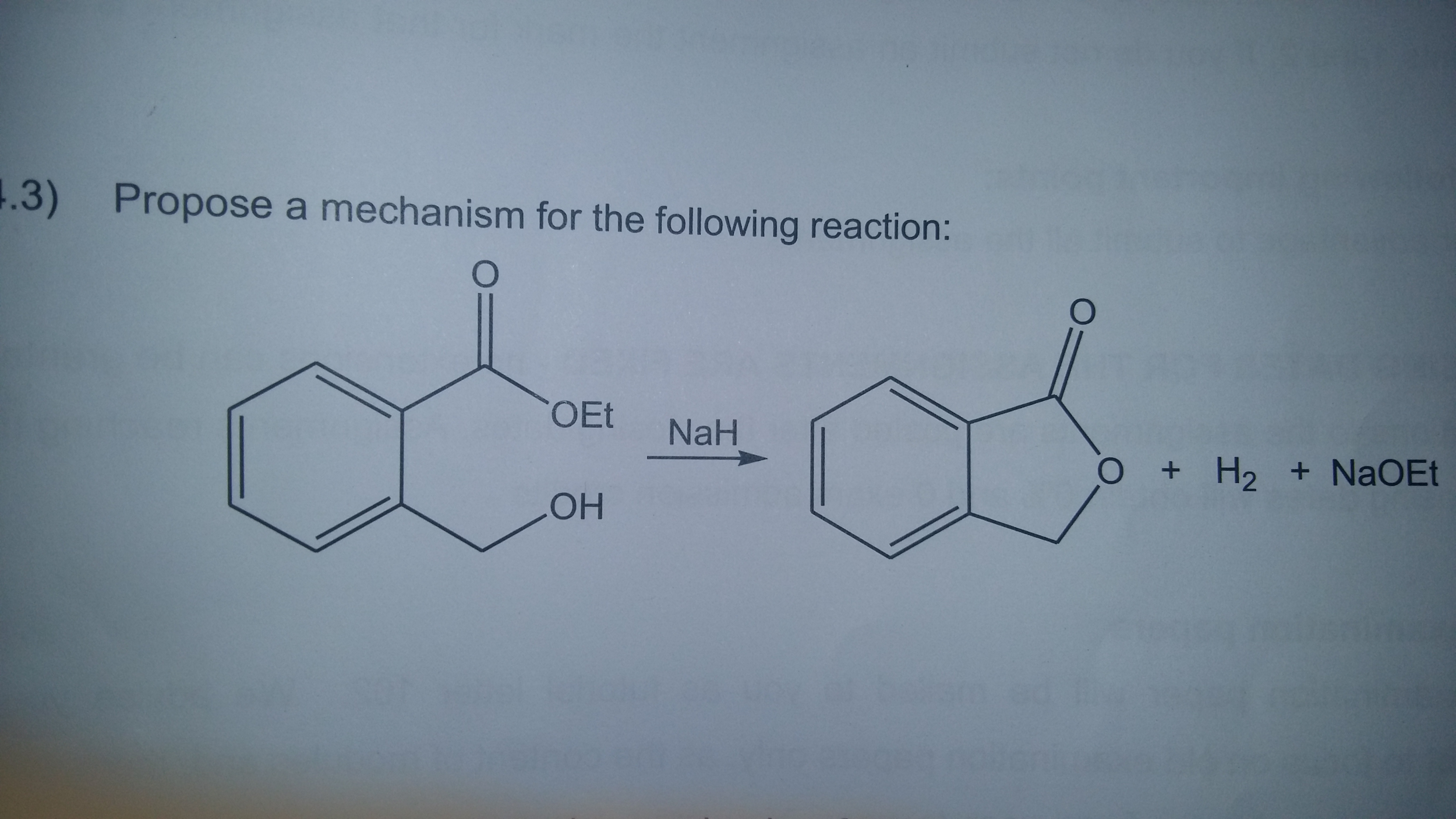 Solved Propose A Mechanism For The Following Reaction: | Chegg.com