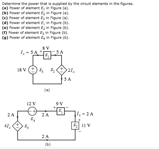 Solved Determine the power that is supplied by the circuit | Chegg.com