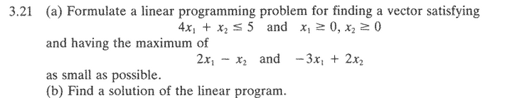 Formulate a linear programming problem for finding a | Chegg.com