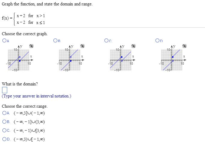 solved-graph-the-function-and-state-the-domain-and-range-chegg