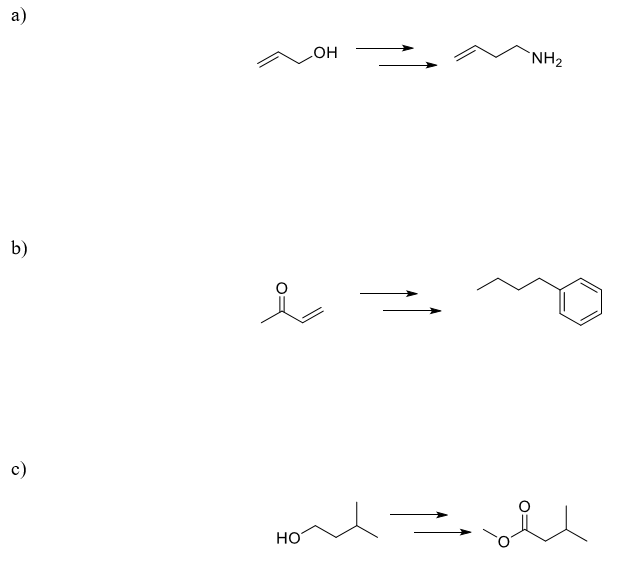 Solved 2. Design concise syntheses for the following | Chegg.com