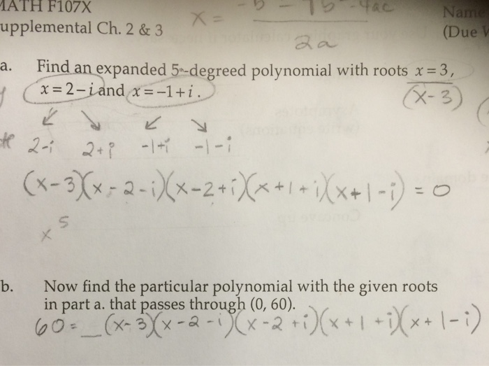 Solved ATH F107X upplemental Ch. 2&3 (Due V Find-an expanded | Chegg.com