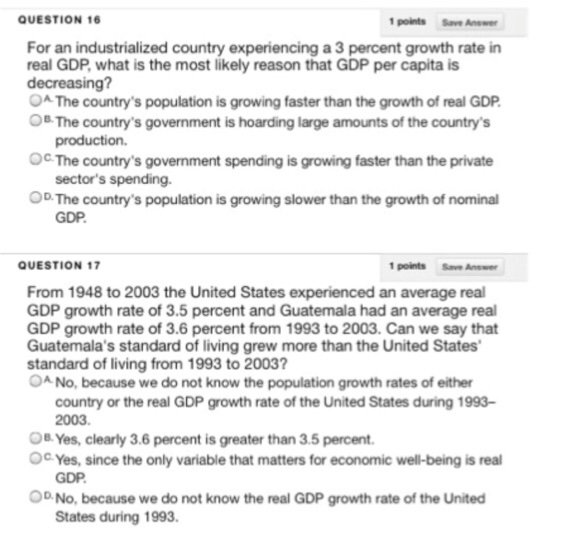 Solved QUESTION 16 1 points Save Answer For an | Chegg.com