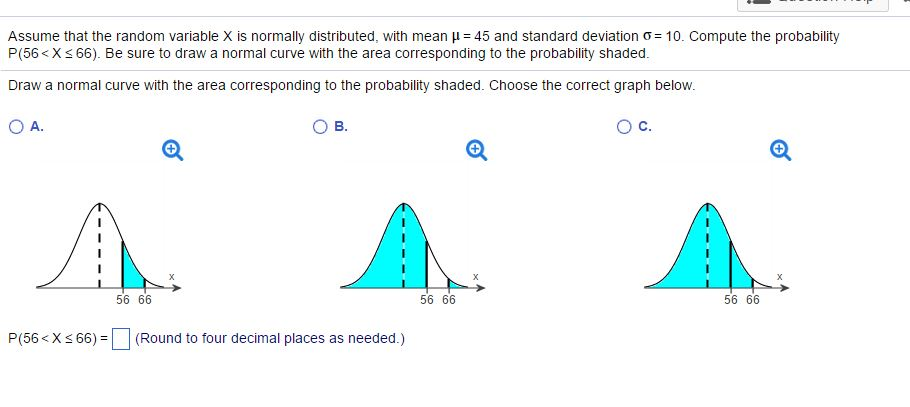 Solved Assume that the random variable X is normally | Chegg.com