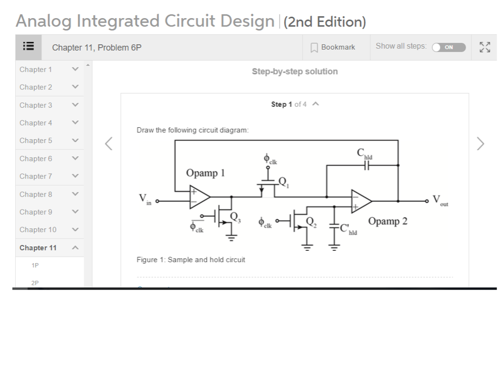 Solved Analog Integrated Circuit Design (2nd Edition)