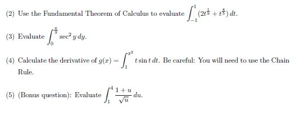 fundamental theorem calculus calculator