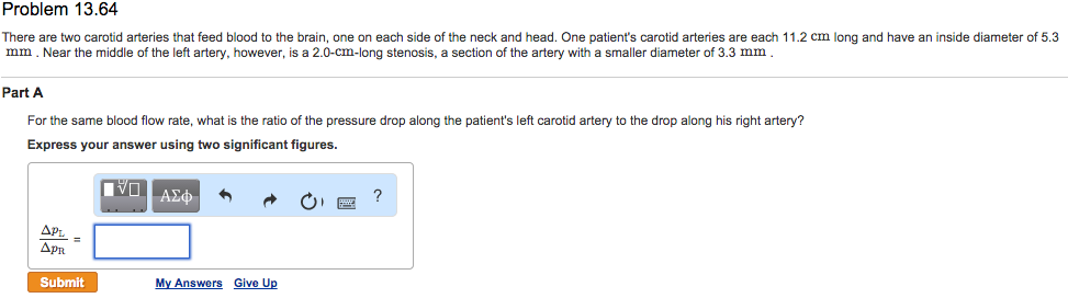 solved-problem-13-64-there-are-two-carotid-arteries-that-chegg