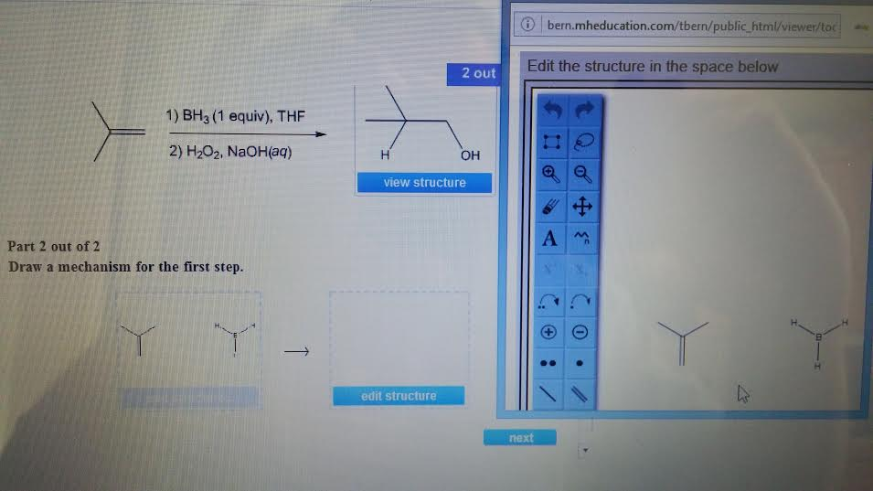 Solved Draw a mechanism for the first step | Chegg.com